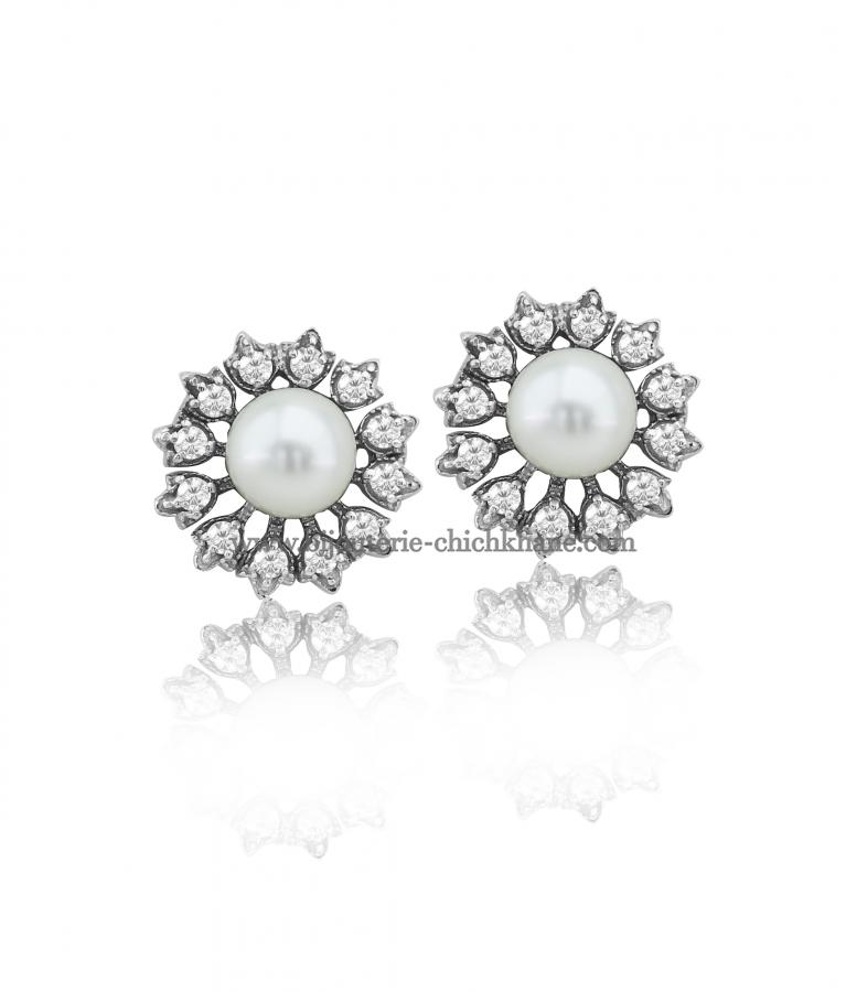 Bijoux en ligne Boucles D'oreilles Diamants 19610