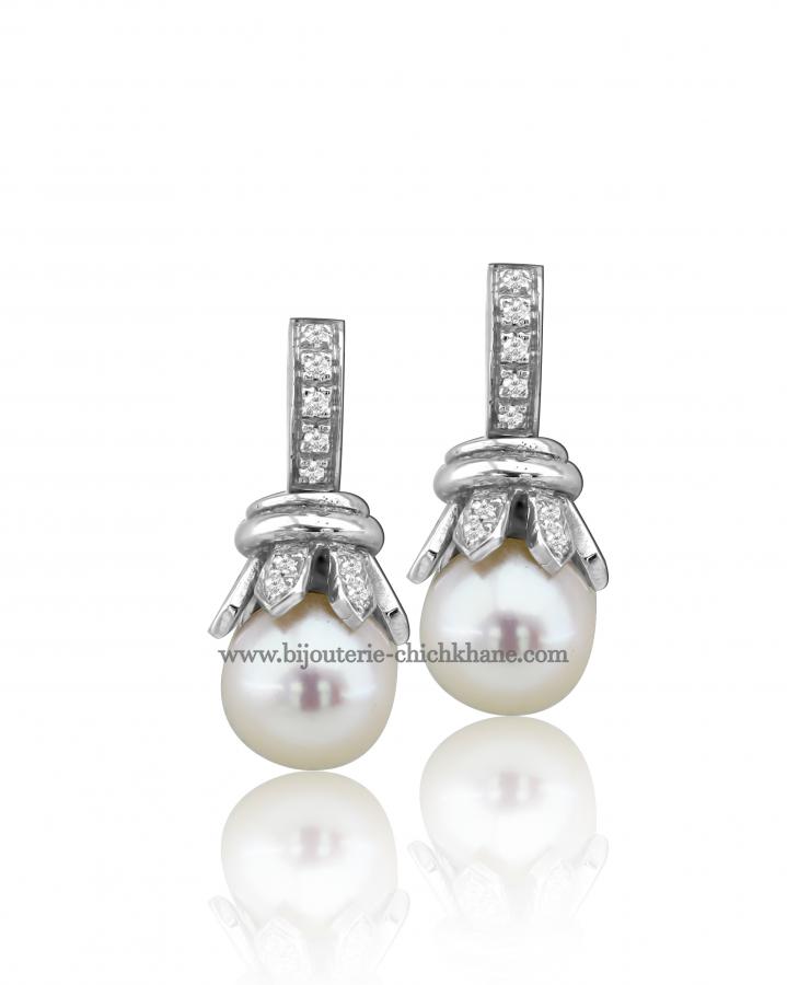 Bijoux en ligne Boucles D'oreilles Diamants 25685