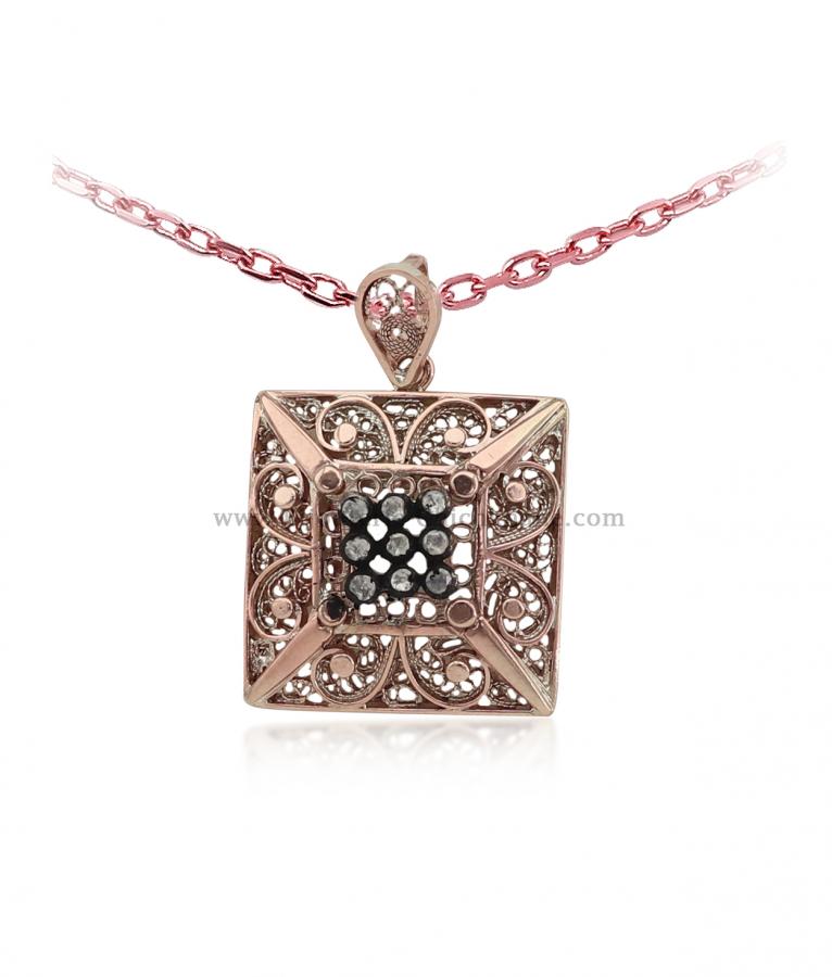 Bijoux en ligne Pendentif Diamants Blanc ''Chichkhane'' 34115