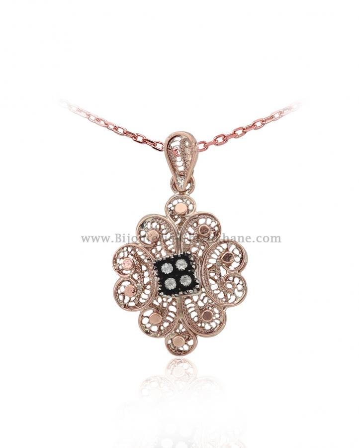 Bijoux en ligne Pendentif Diamants Blanc ''Chichkhane'' 34116