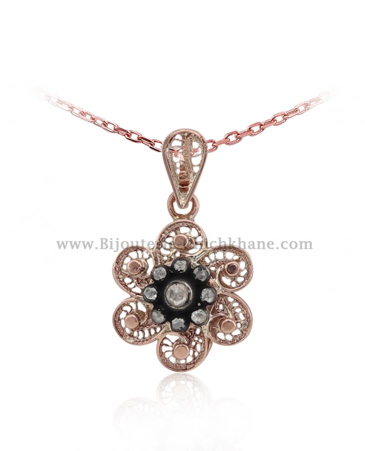 Bijoux en ligne Pendentif Diamants Blanc ''Chichkhane'' 34120