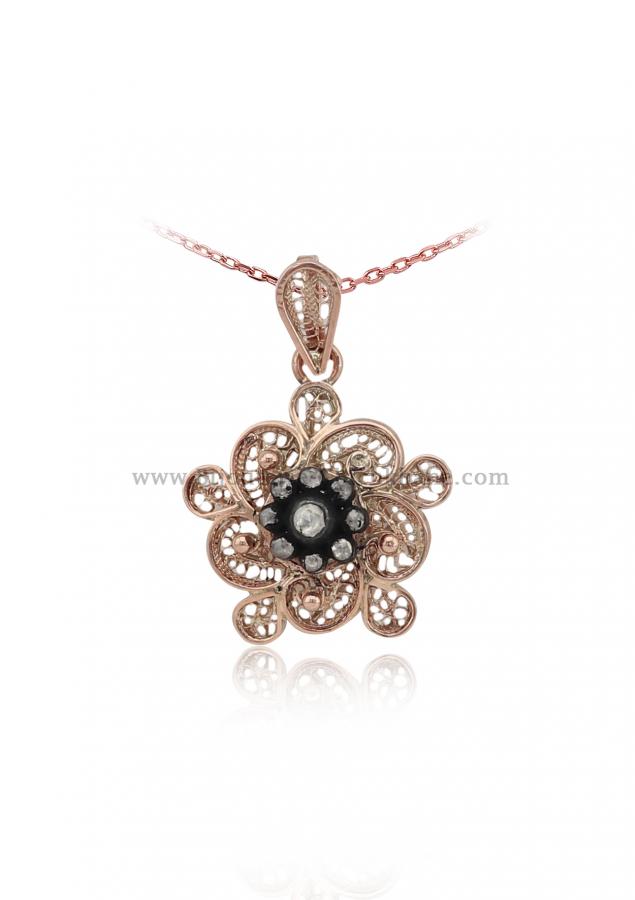 Bijoux en ligne Pendentif Diamants Blanc ''Chichkhane'' 34121