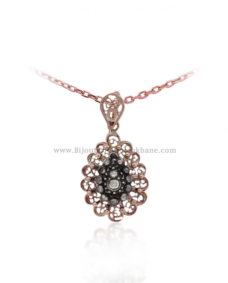 Bijoux en ligne Pendentif Diamants Blanc ''Chichkhane'' 34127