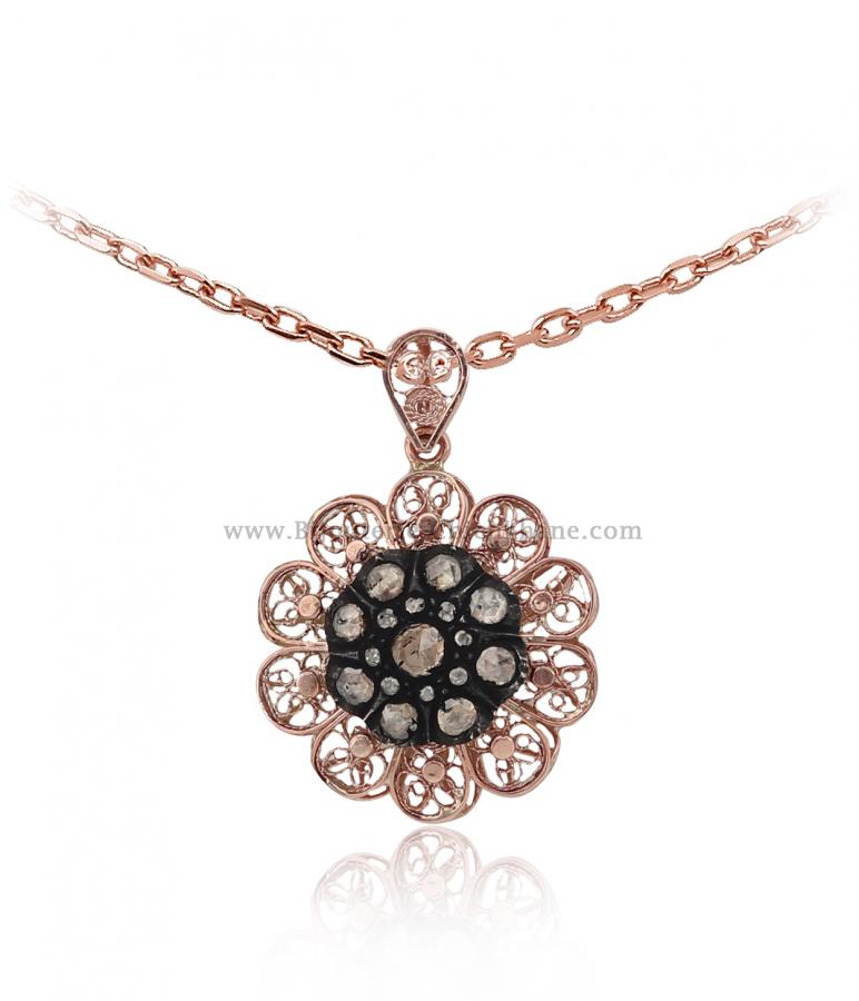 Bijoux en ligne Pendentif Diamants Blanc ''Chichkhane'' 34129