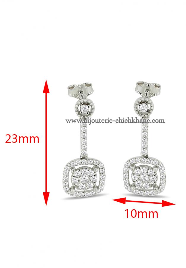 Bijoux en ligne Boucles D'oreilles Diamants 42459