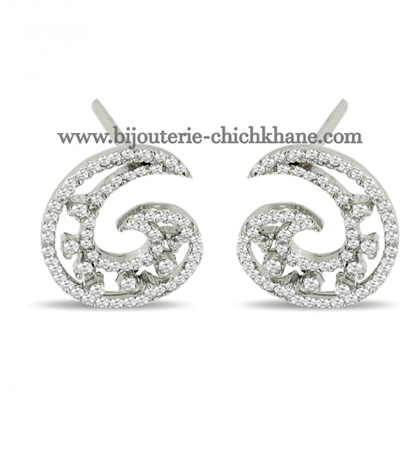 Bijoux en ligne Boucles D'oreilles Diamants 42496