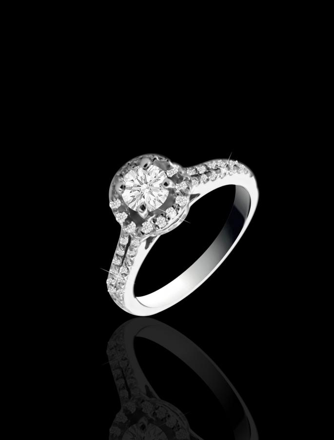 Bijoux en ligne Solitaire Diamants 42504