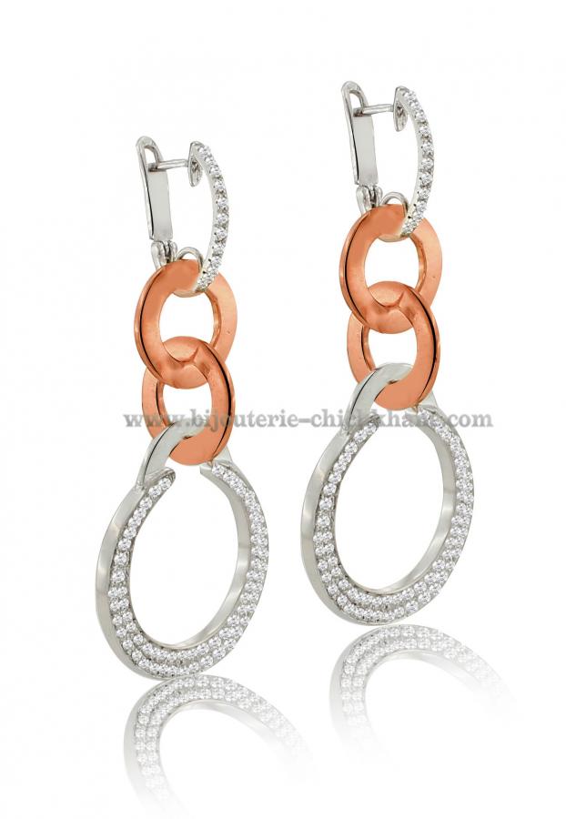 Bijoux en ligne Boucles D'oreilles Diamants 43746