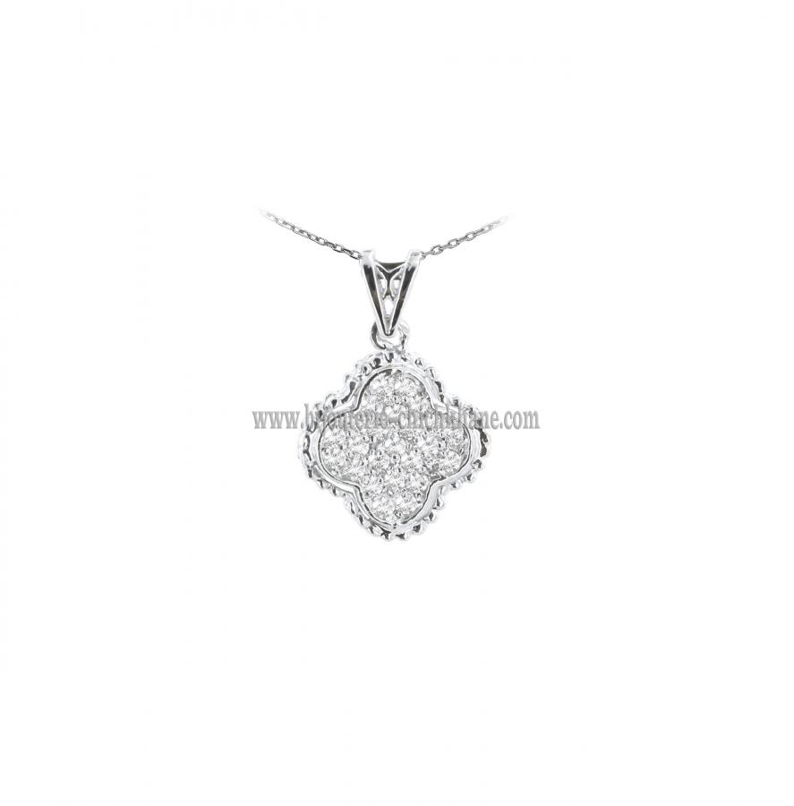 Bijoux en ligne Pendentif Diamants 44056