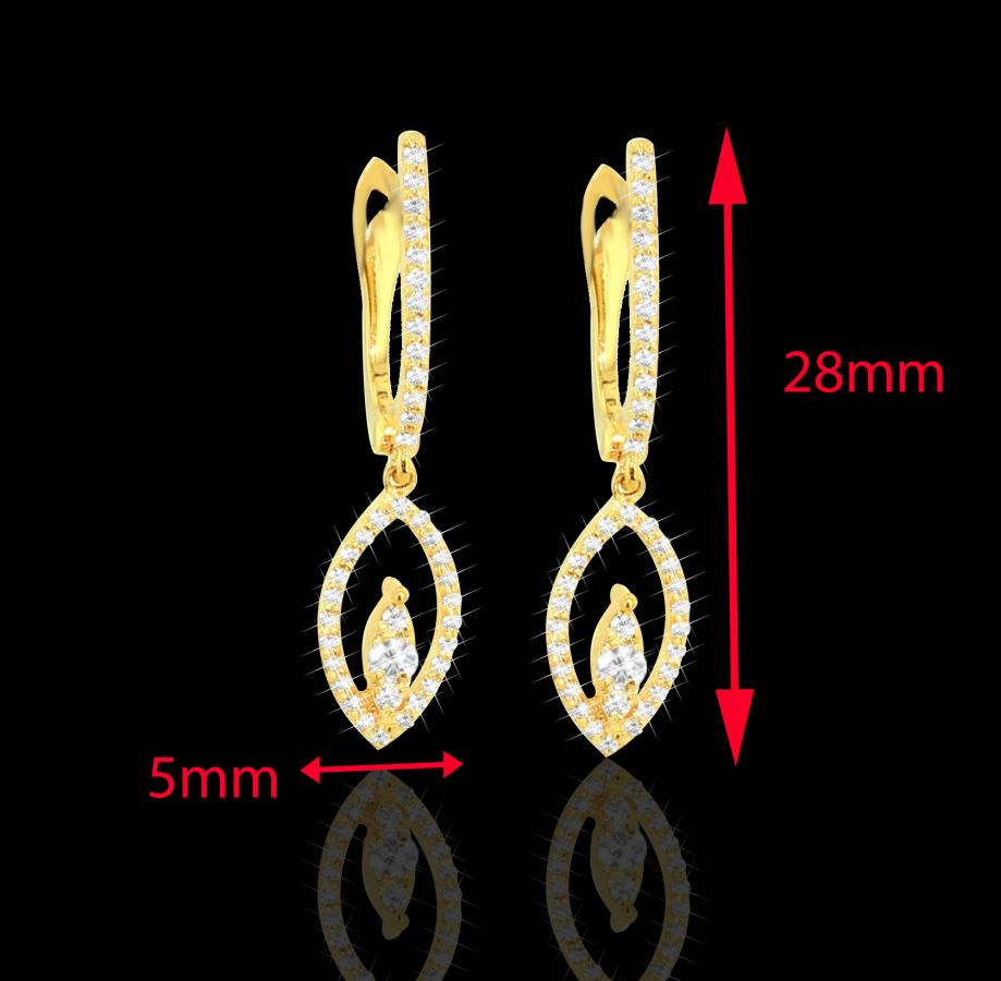 Bijoux en ligne Boucles D'oreilles Diamants 44065