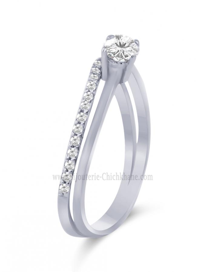 Bijoux en ligne Solitaire Zircon 44449