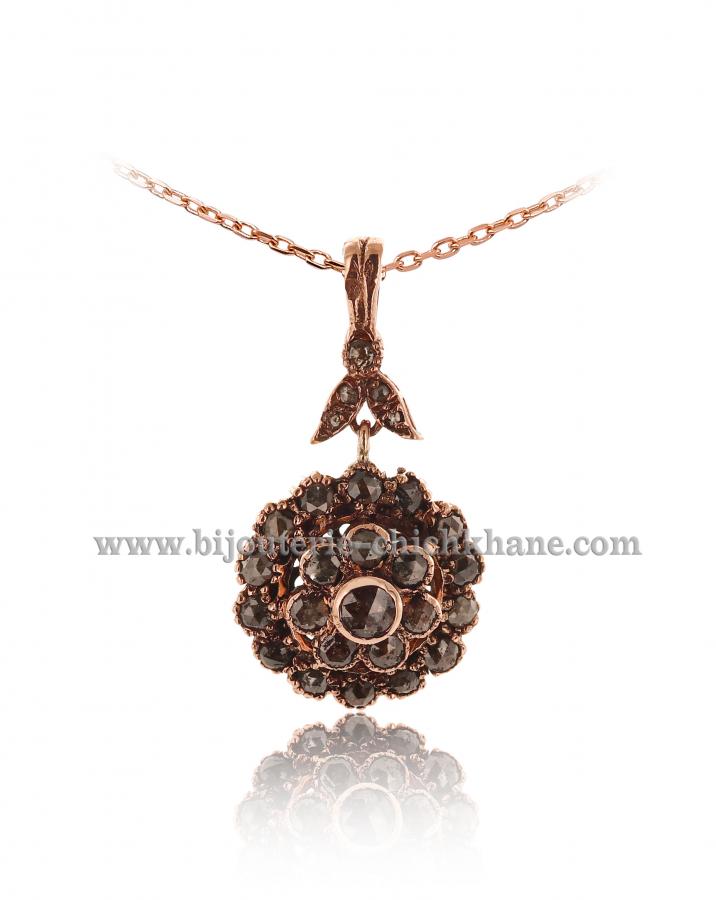 Bijoux en ligne Pendentif Diamants Rose ''Chichkhane'' 44493