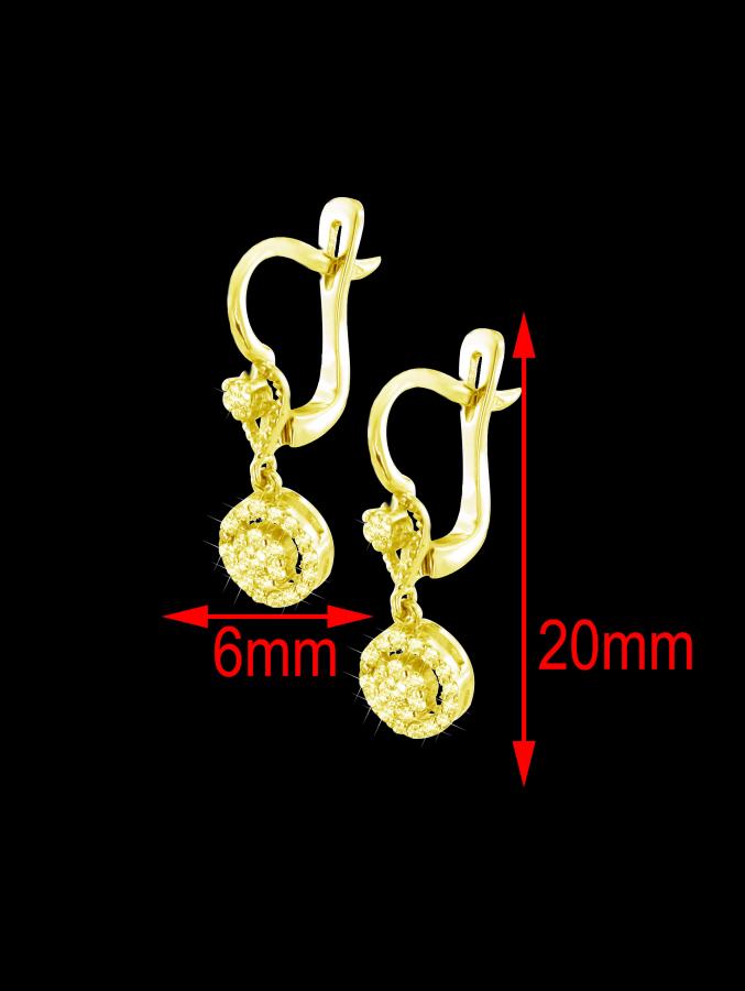 Bijoux en ligne Boucles D'oreilles Diamants 44570