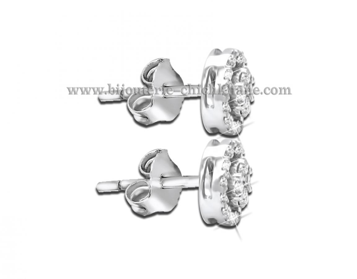 Bijoux en ligne Boucles D'oreilles Diamants 44701