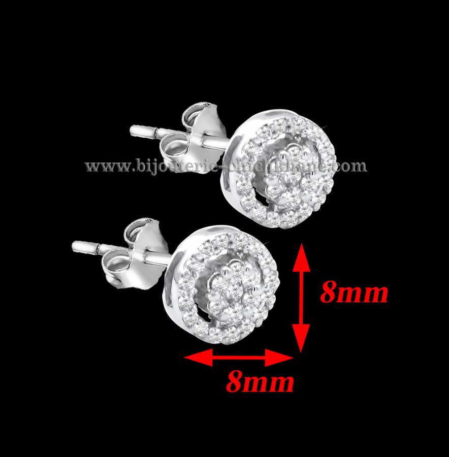 Bijoux en ligne Boucles D'oreilles Diamants 44701