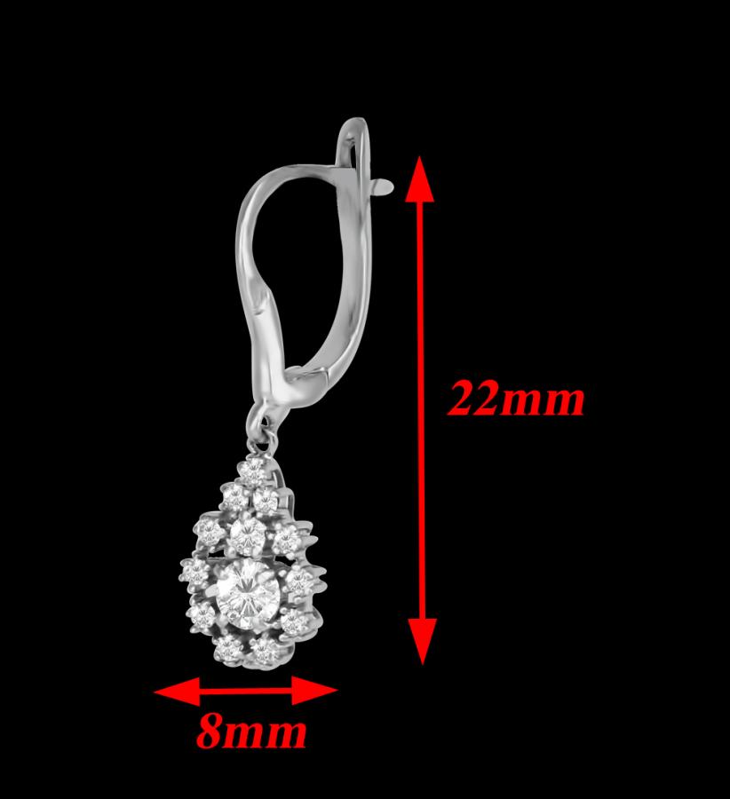 Bijoux en ligne Boucles D'oreilles Diamants 44736