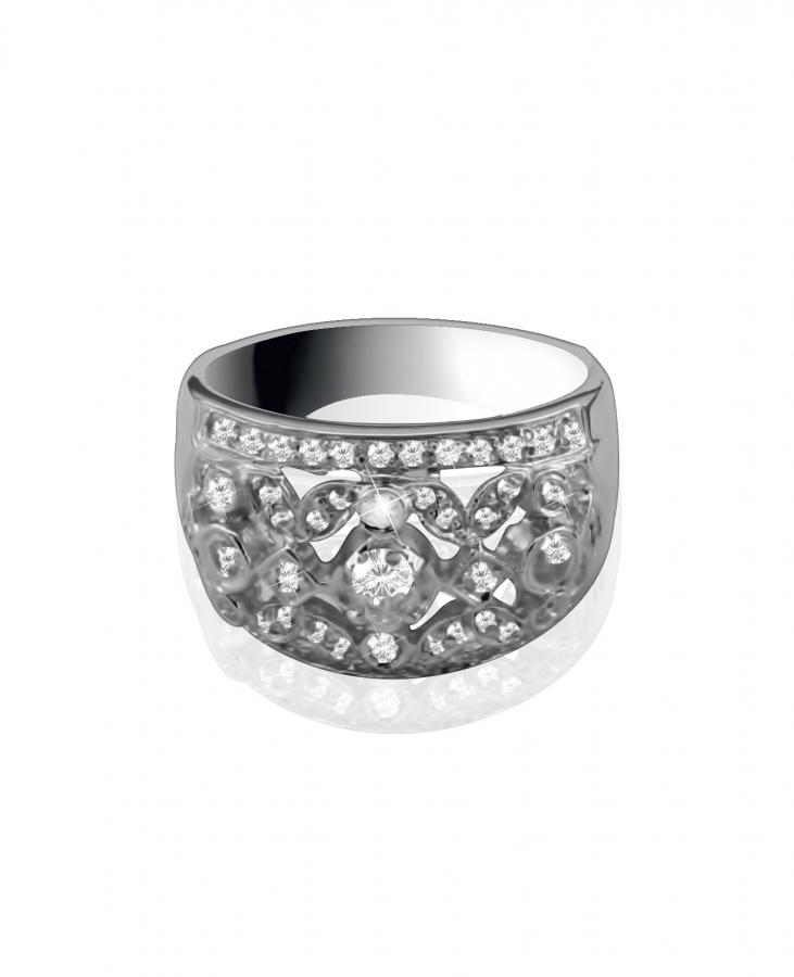 Bijoux en ligne Bague Diamants 45265