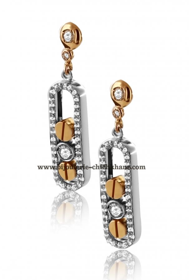 Bijoux en ligne Boucles D'oreilles Diamants 45340