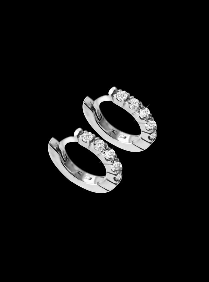 Bijoux en ligne Boucles D'oreilles Diamants 45406