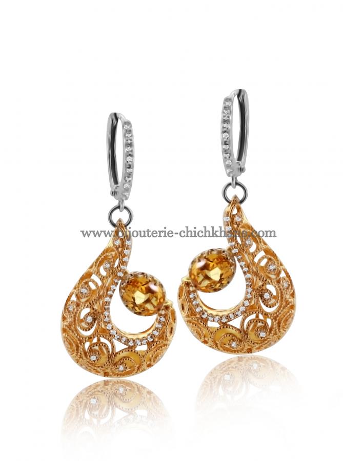 Bijoux en ligne Boucles D'oreilles Diamants 45435