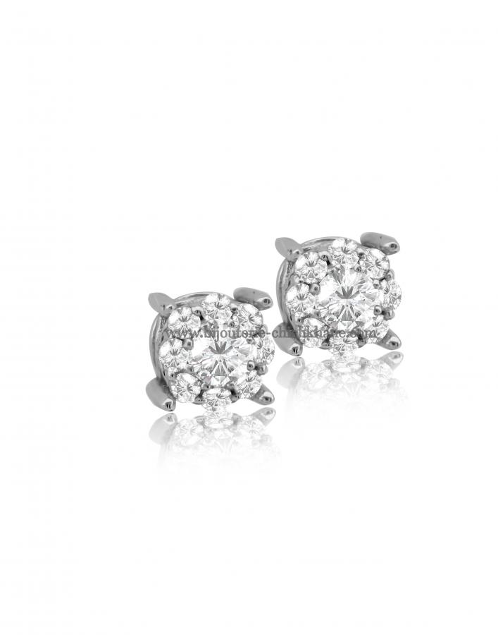 Bijoux en ligne Boucles D'oreilles Diamants 46663