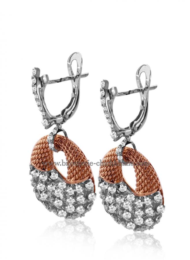 Bijoux en ligne Boucles D'oreilles Diamants 46829
