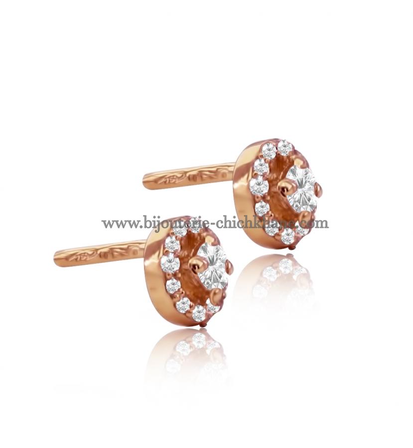 Bijoux en ligne Boucles D'oreilles Diamants 47008