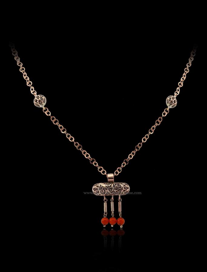 Bijoux en ligne Collier Diamants Rose ''Chichkhane'' 47291
