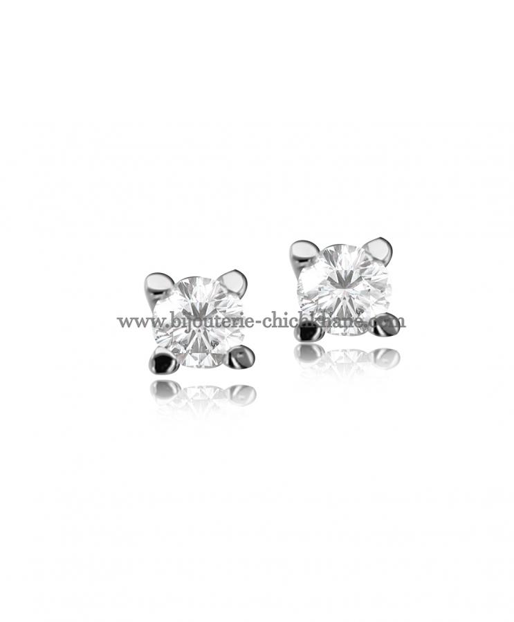 Bijoux en ligne Boucles D'oreilles Diamants 47309