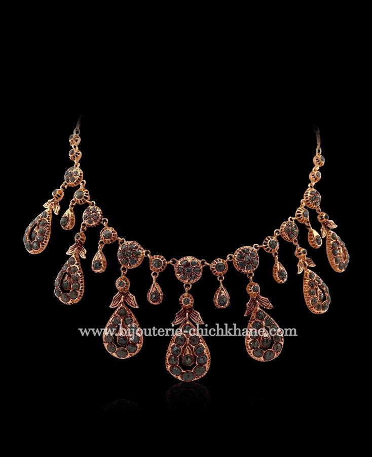 Bijoux en ligne Collier Diamants Rose ''Chichkhane'' 47838