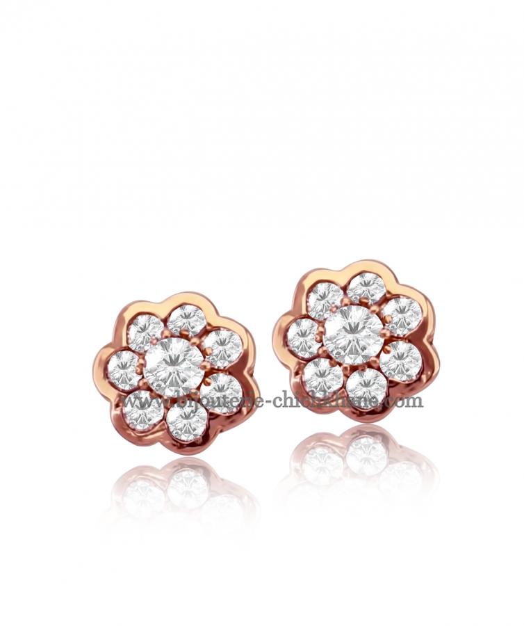Bijoux en ligne Boucles D'oreilles Diamants 47929