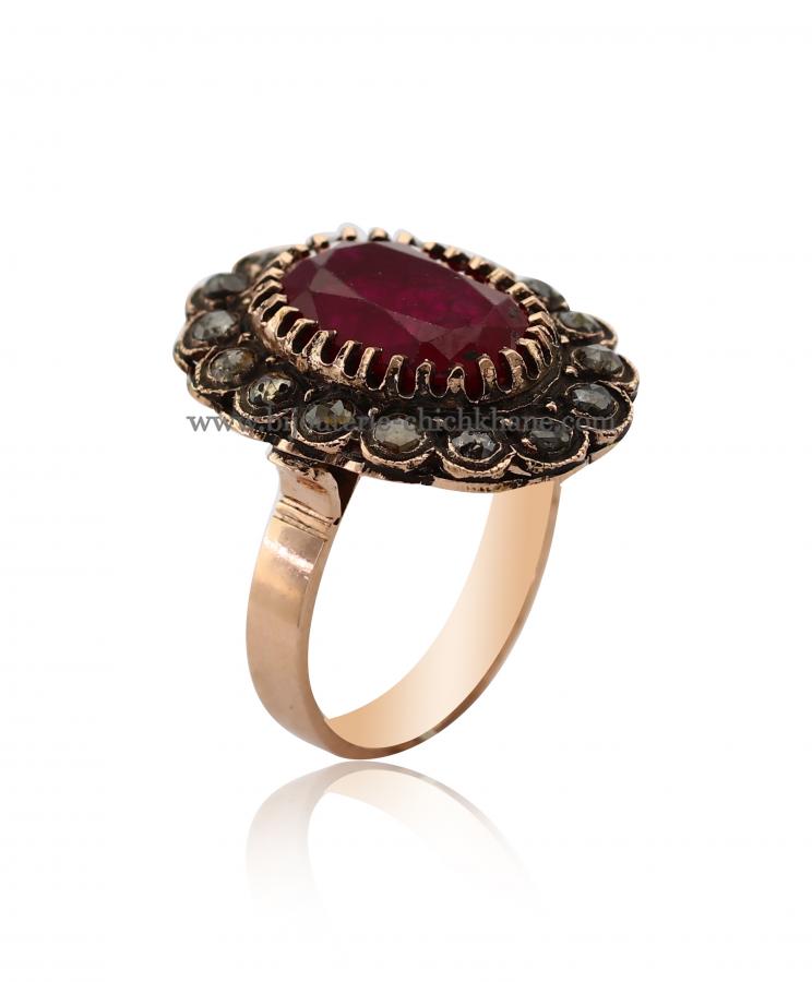 Bijoux en ligne Bague Diamants Rose ''Chichkhane'' 48003