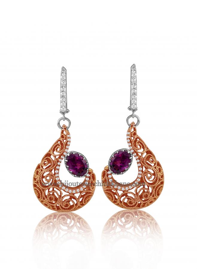 Bijoux en ligne Boucles D'oreilles Diamants 48325