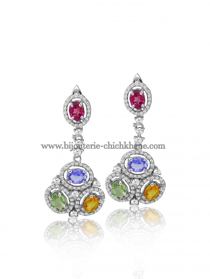 Bijoux en ligne Boucles D'oreilles Diamants 48327