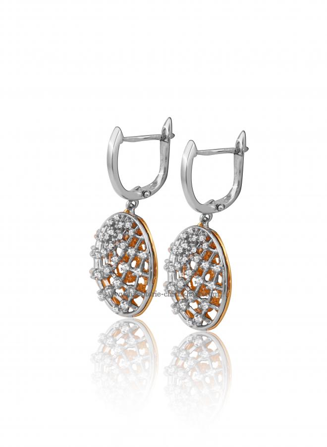 Bijoux en ligne Boucles D'oreilles Diamants 48340
