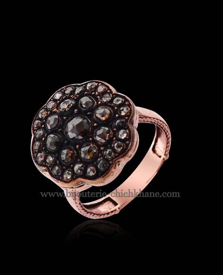 Bijoux en ligne Bague Diamants Rose ''Chichkhane'' 48361