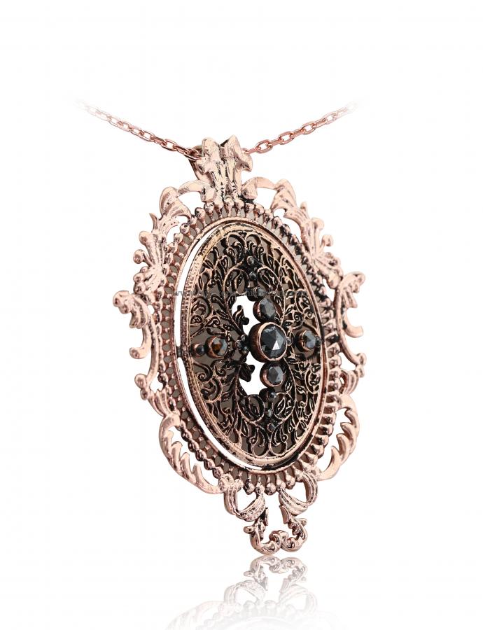 Bijoux en ligne Pendentif Diamants Rose ''Chichkhane'' 48400