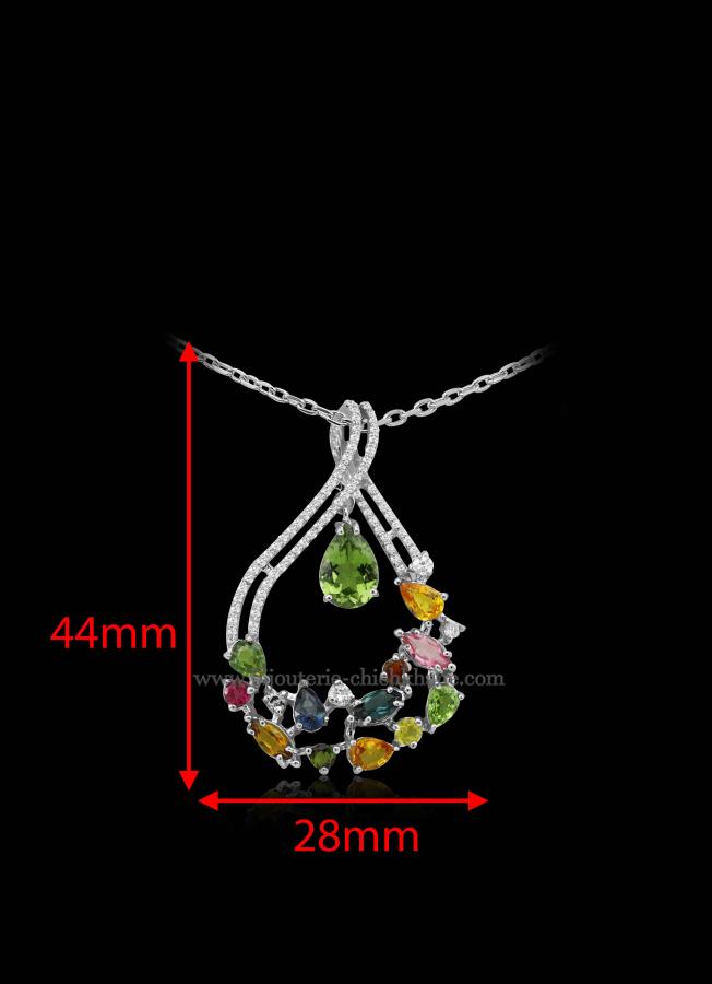 Bijoux en ligne Pendentif Diamants 48409