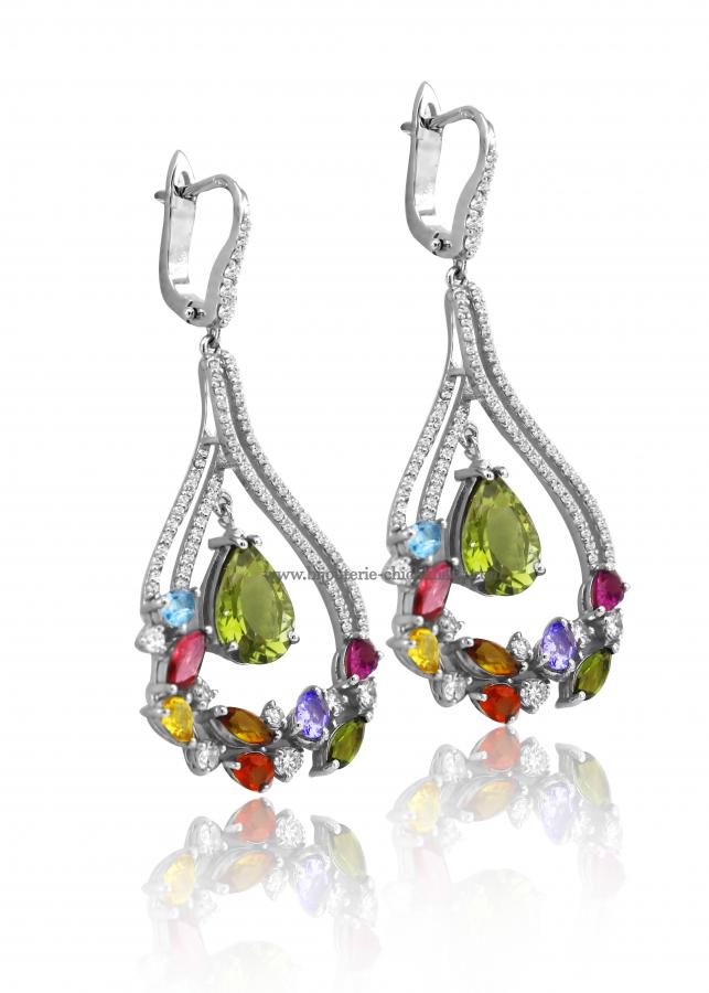Bijoux en ligne Boucles D'oreilles Diamants 48410