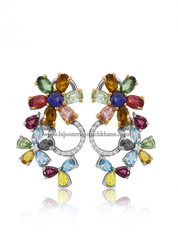 Bijoux en ligne Boucles D'oreilles Diamants 48472