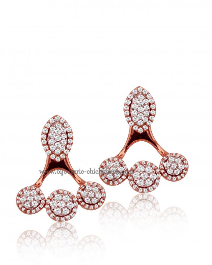 Bijoux en ligne Boucles D'oreilles Diamants 48546