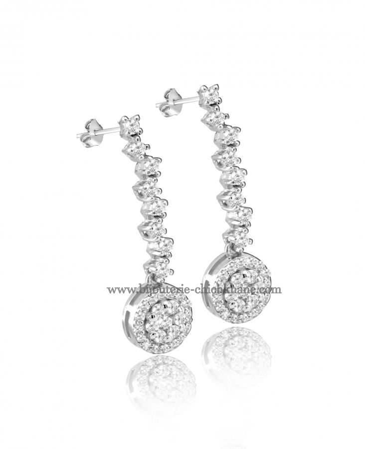 Bijoux en ligne Boucles D'oreilles Diamants 48646