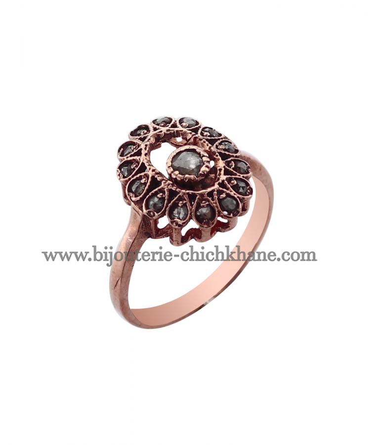 Bijoux en ligne Bague Diamants Rose ''Chichkhane'' 48719