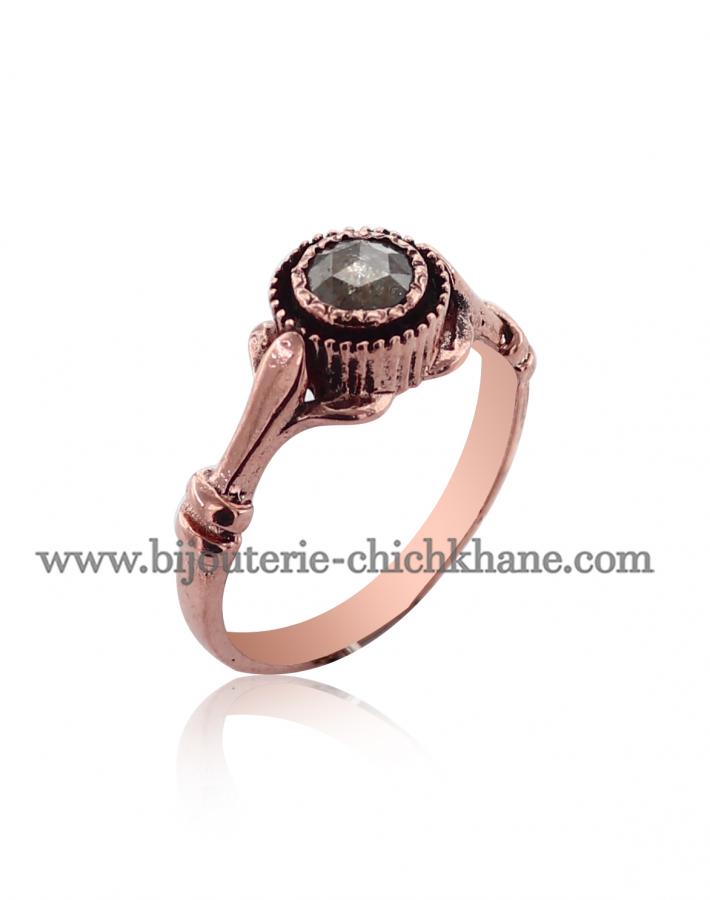 Bijoux en ligne Bague Diamants Rose ''Chichkhane'' 48723