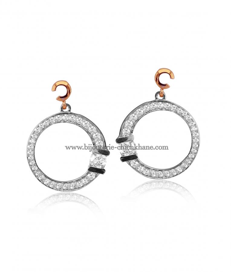 Bijoux en ligne Boucles D'oreilles Diamants 51052