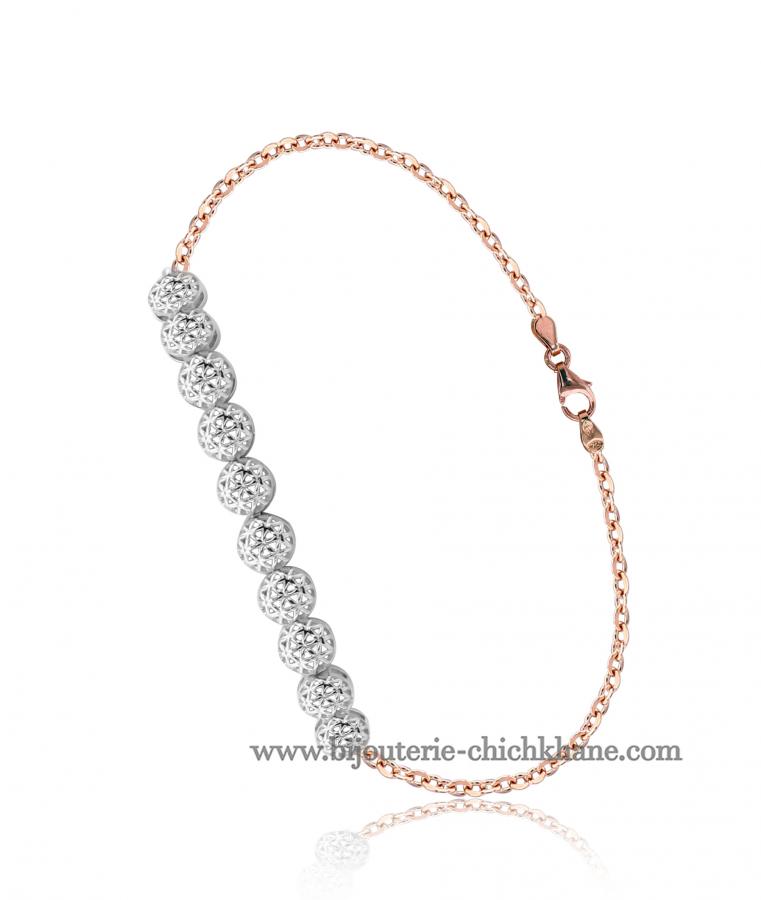 Bijoux en ligne Gourmette Zircon 49393