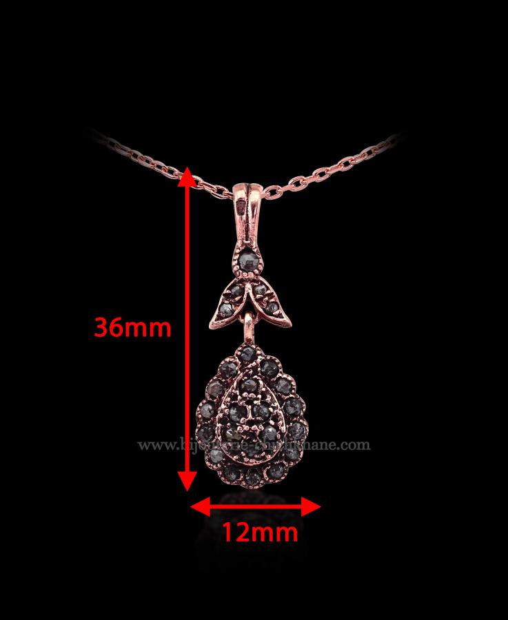 Bijoux en ligne Pendentif Diamants Rose ''Chichkhane'' 49467