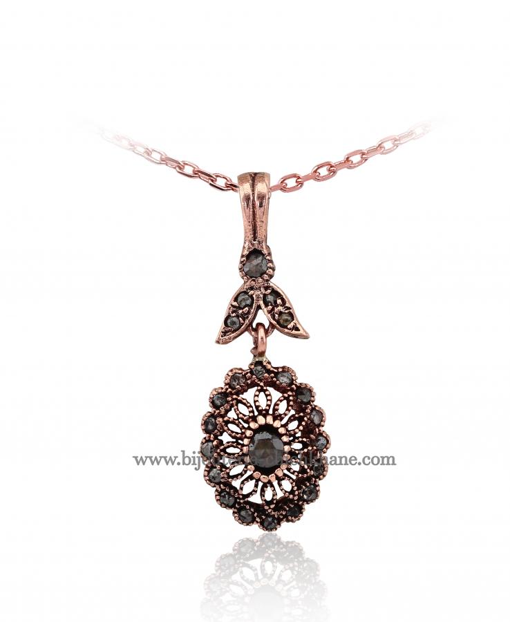 Bijoux en ligne Pendentif Diamants Rose ''Chichkhane'' 49497