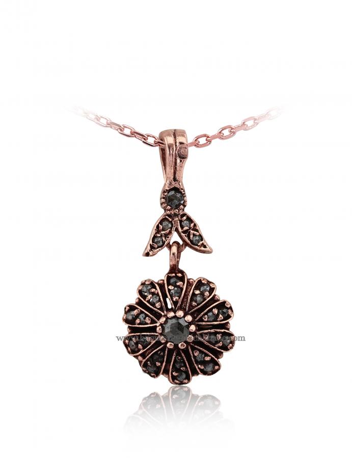 Bijoux en ligne Pendentif Diamants Rose ''Chichkhane'' 51671