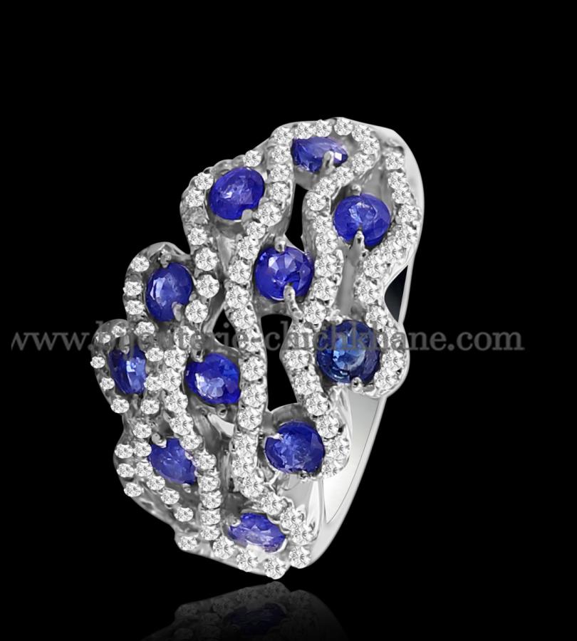 Bijoux en ligne Bague Diamants 49729